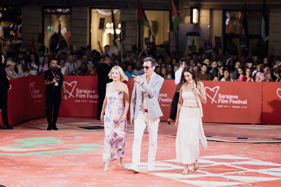 Vsi pogledi so bili uprti vanjo: takšna je danes najmlajša hči Tanje Ribič (foto: Sarajevo Film Festival, (c) Obala Art Centar)