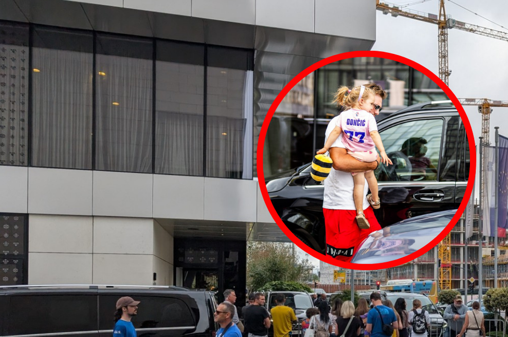 Dončić gostil soigralce v Sloveniji, zdaj je znano, kaj jih je zares pričakalo v tem hotelu (foto: Siniša Kanižaj/STA/fotomontaža)