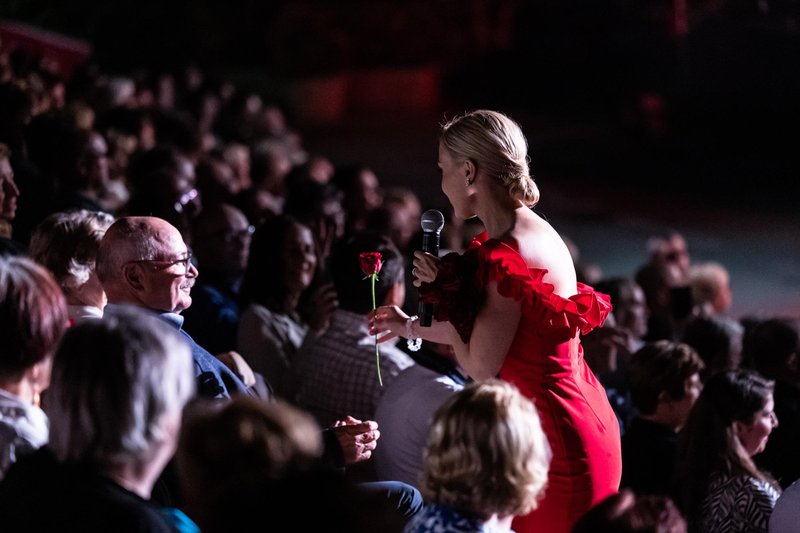 Eva Černe Avbelj koncert 20 let Poletno gledališče Studenec