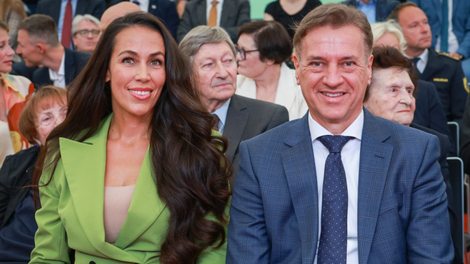 Tina Gaber Golob in Robert Golob