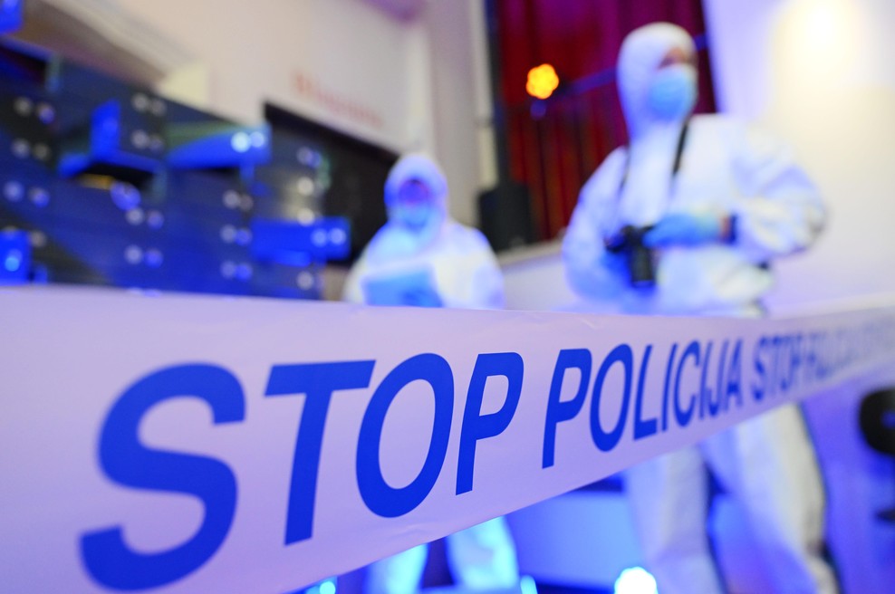 Odmevni rop v Ljubljani po 21 letih znova v središču pozornosti: posneli so vse in zdaj bodo to pokazali širni Sloveniji (foto: Žiga Živulović jr./Bobo)