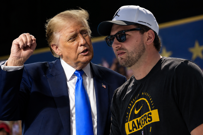Donald Trump Luka Dončić