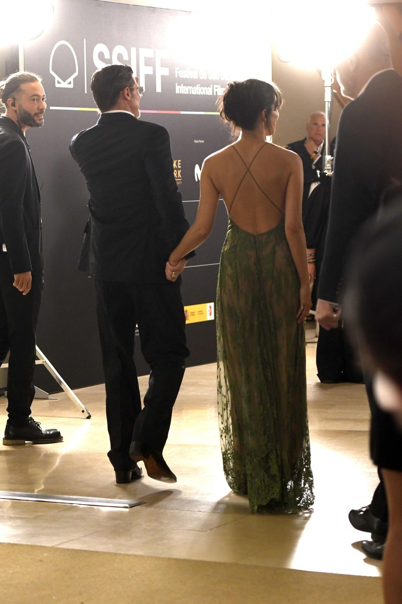 Brad Pitt in Ines de Ramon
