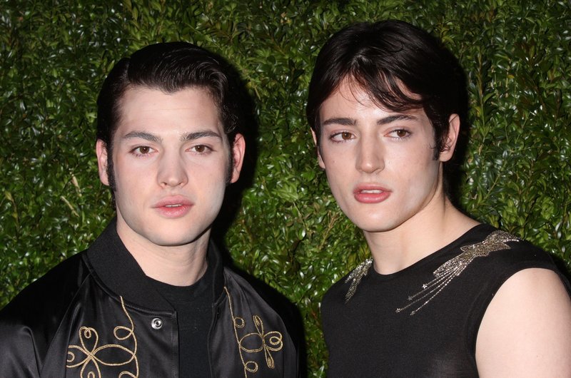 Peter Brant mlajši in Harry Brant