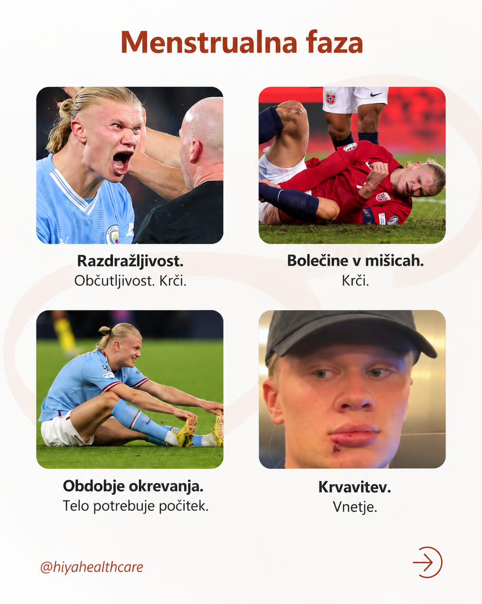 Ko ima Haaland 'tiste dneve' ...