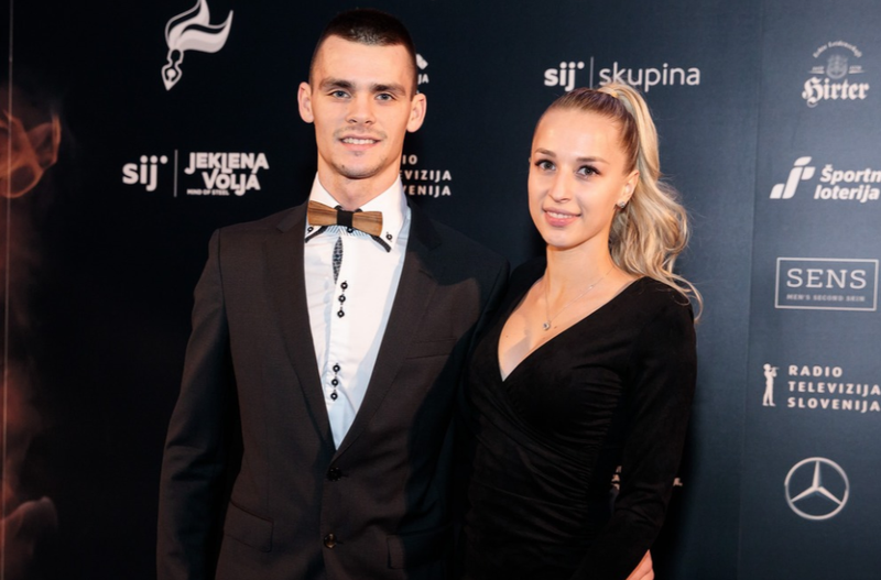 Špela Motaln in Tim Gajser