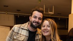 
                                                         Premiera družinske komedije Dediščina Domen Valič Vid Valič in Iztok Valič