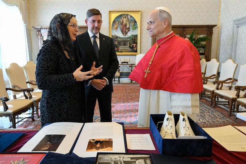 Nataša Pirc Musar Aleš Musar papež Leon XIV.