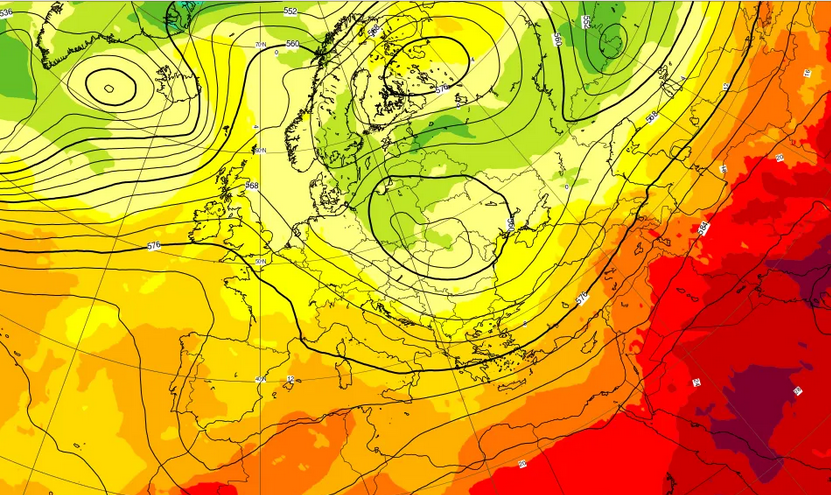 Prihaja polarni zrak iz Rusije: Meteorologi napovedujejo nenaden vremenski preobrat